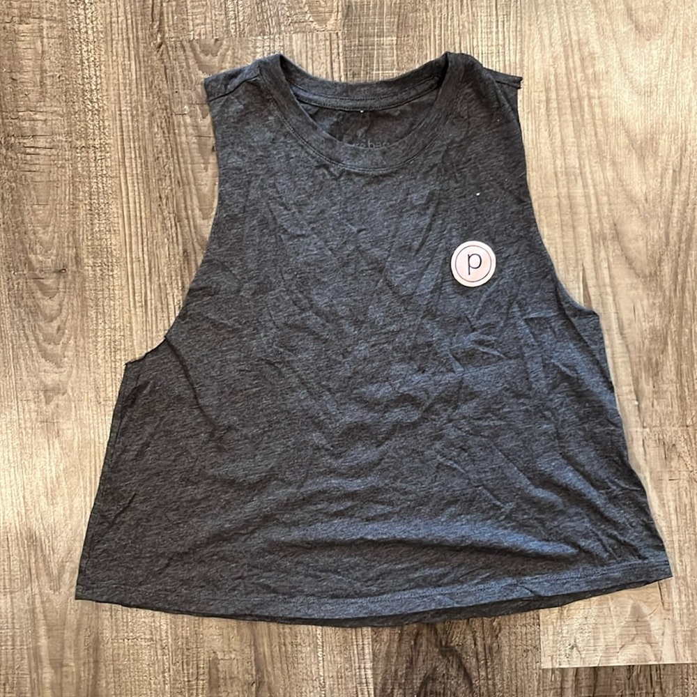 Pure Barre Charcoal Tank Top